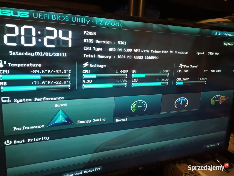 Plyta Główna ASUS F2A55 Procesor AMD A45300 Elektronika Poznań