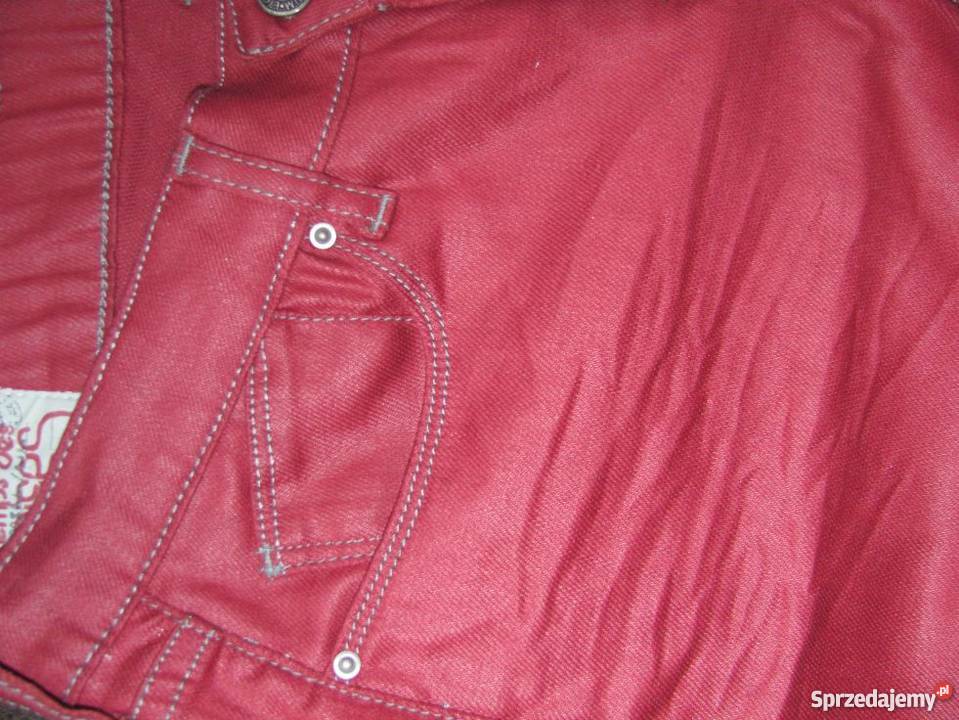 Spodnie Le Temps Des Cerises malinowe