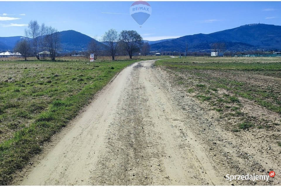 360 widoku na Beskidy miejsce na Twój dom Lipowa sprzedam