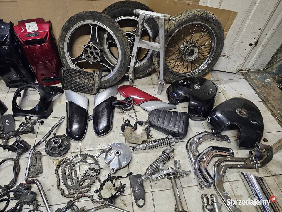 Kawasaki EL 250 części el250 koło bak tarcza Motocykle na części Jelenia Góra sprzedam