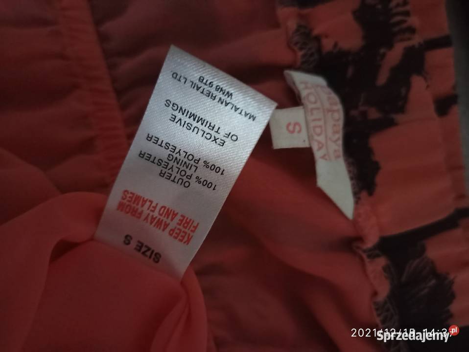 Długa letnia sukienka rozmiar SM