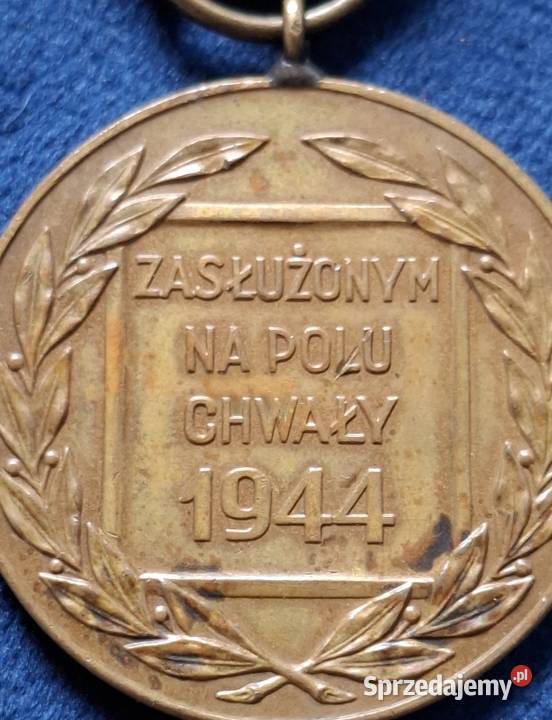 Medal Zasłużonym na Polu Chwały brązowy Wejherowo
