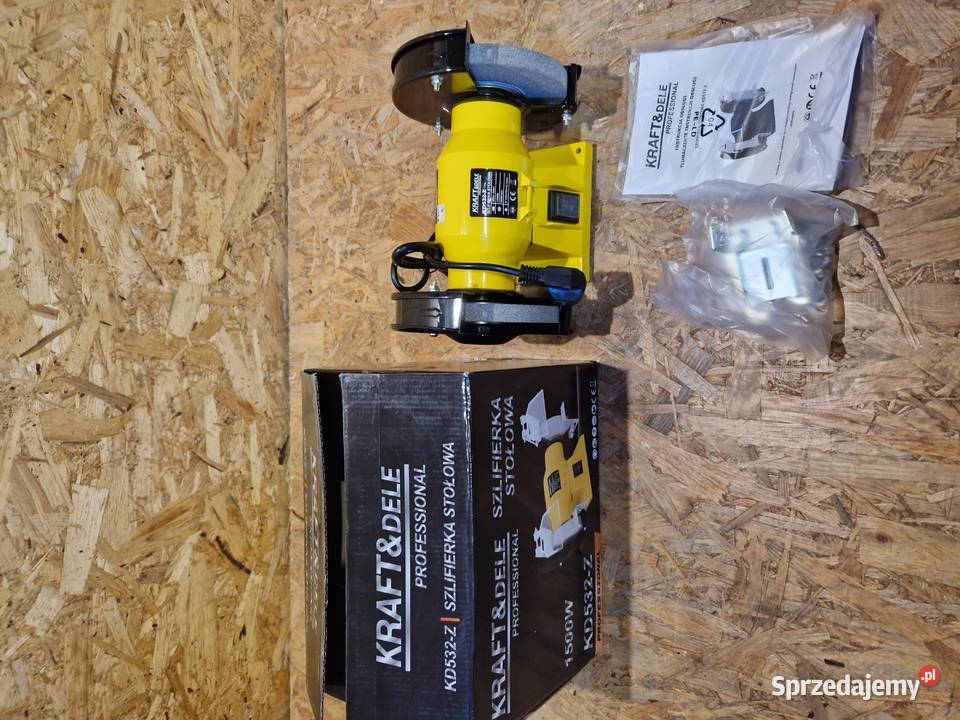 SZLIFIERKA STOŁOWA KAMIENIOWA 1500W KD532Z Głogowa sprzedam
