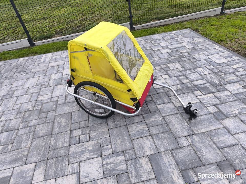 Przyczepka rowerowa 2 dzieci mazowieckie Siedlce