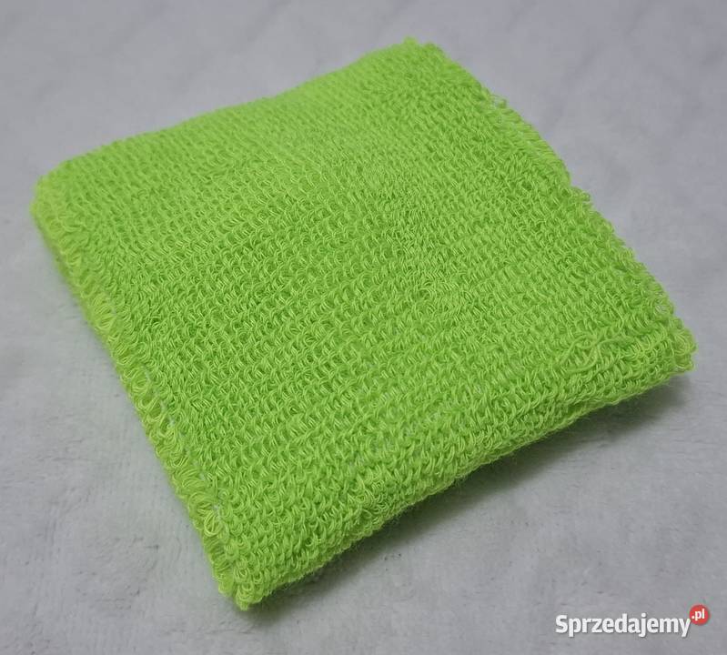 Opaska na nadgarstek sportowa seledynowa 8x8 śląskie Czeladź