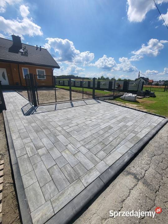 Układanie kostki brukowej usługi brukarskie Wielka Wieś