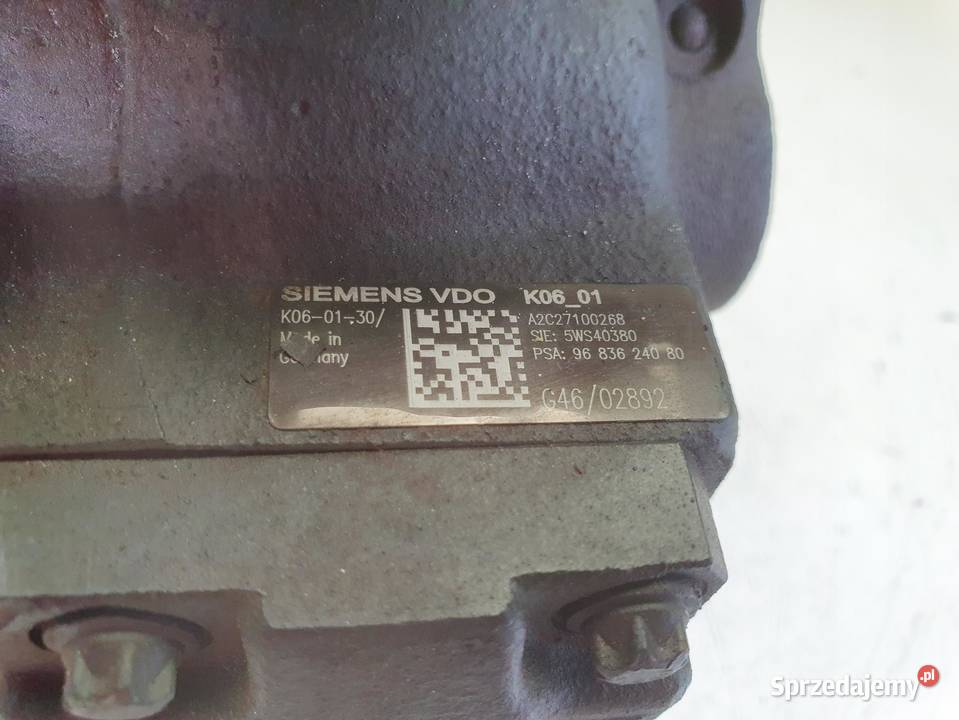 Volvo S40 II V50 20 D POMPA WTRYSKOWA paliwa Pompy wtryskowe Rudka sprzedam