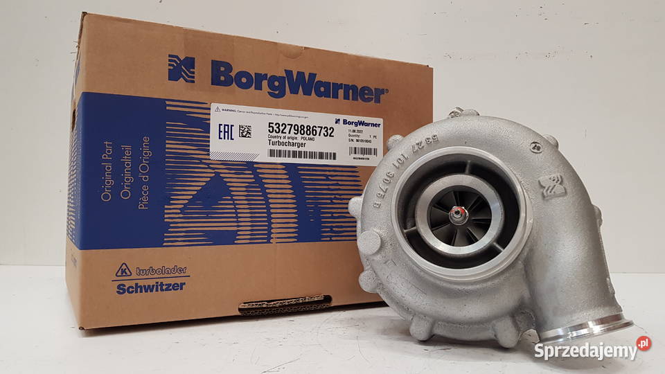 Nowa turbosprężarka BorgWarner KKK 53279706732 Siedlce