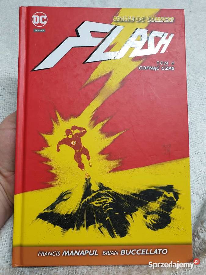 Flash Tom 4 Cofnąć czas kredowy papier  Komiksy Gdynia
