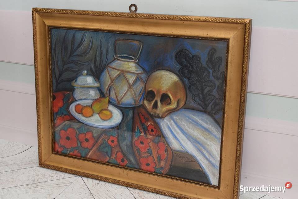 PAUL CEZANNE MEMENTO MORI Czaszka Martwa Natura małopolskie sprzedam
