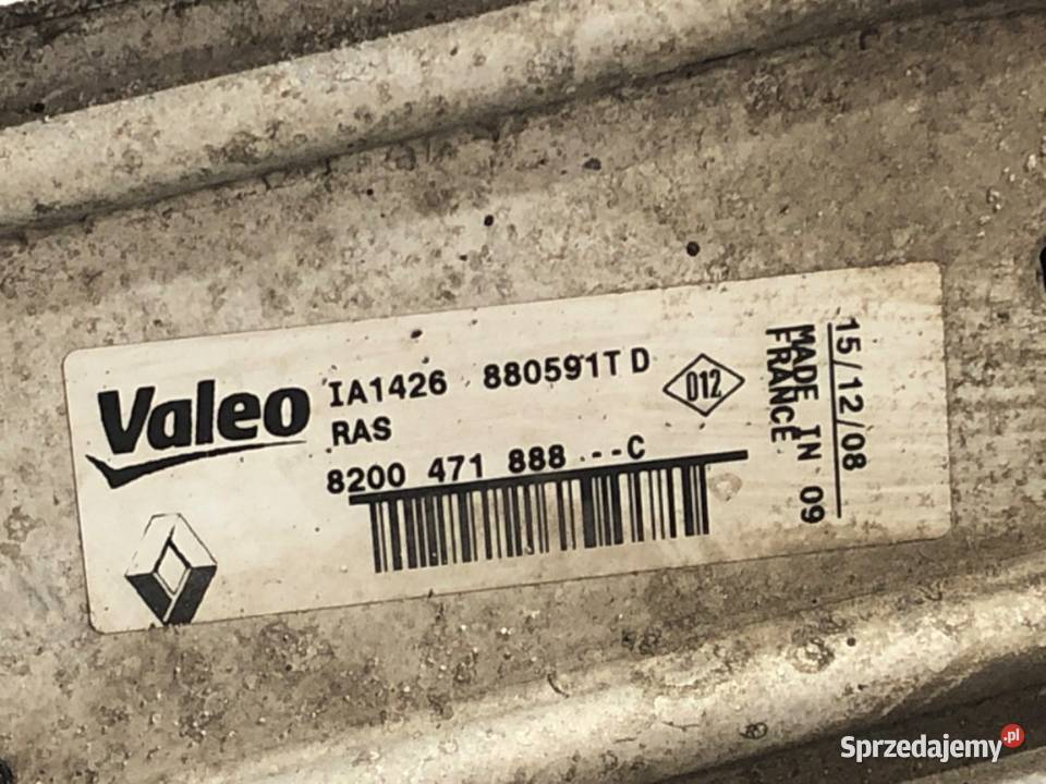 INTERCOOLER RENAULT CLIO III 8200471888C 15 103 osobowe