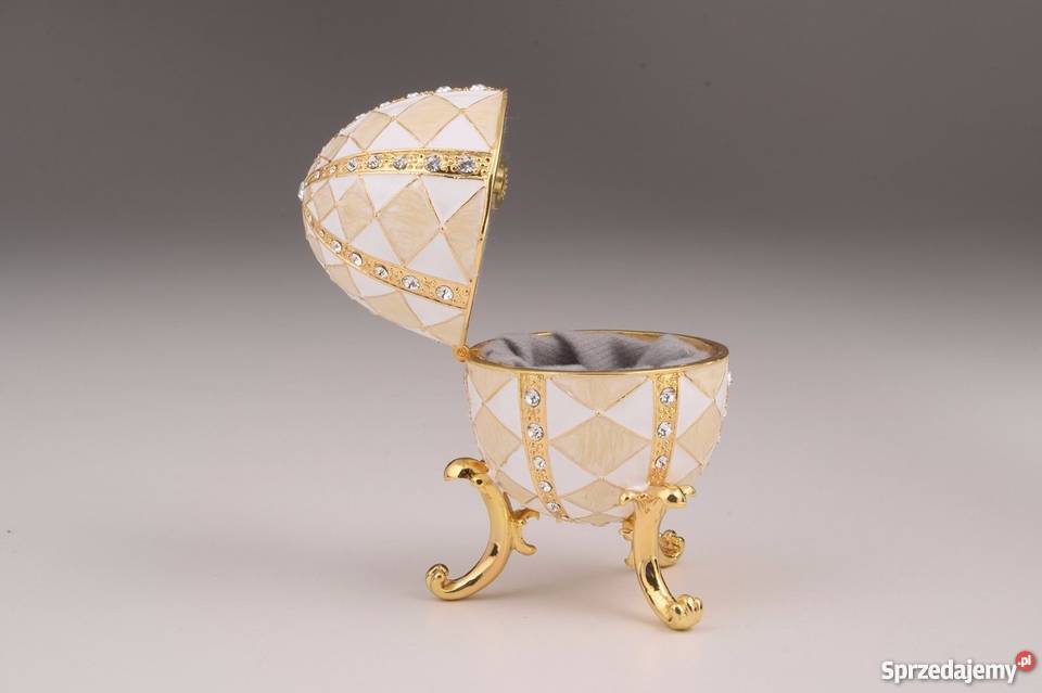 JAJKO PISANKA POZYTYWKA PUZDERKO FABERGE K KOPAL Puławy