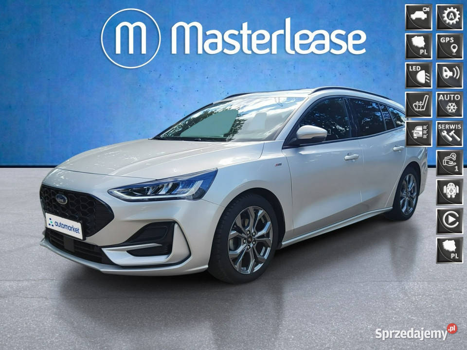Ford Focus 10 EcoBoost mHEV STLine X Z Polskiego wielofunkcyjna kierownica Warszawa sprzedam