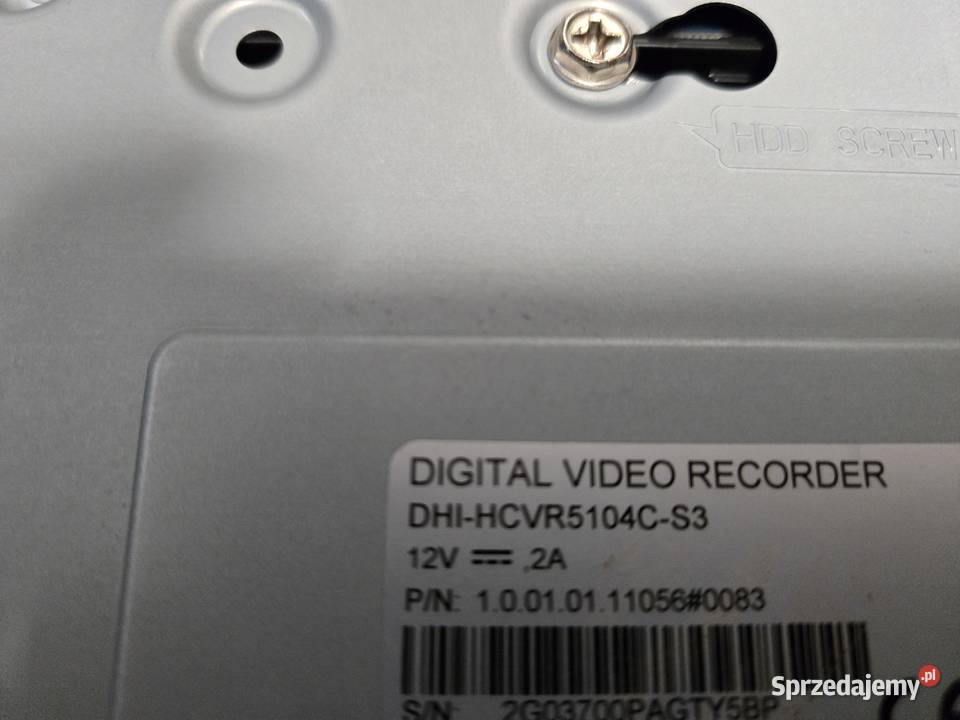 Rejestrator Dahua 4 kanałowy CVI 4 kamery kpl