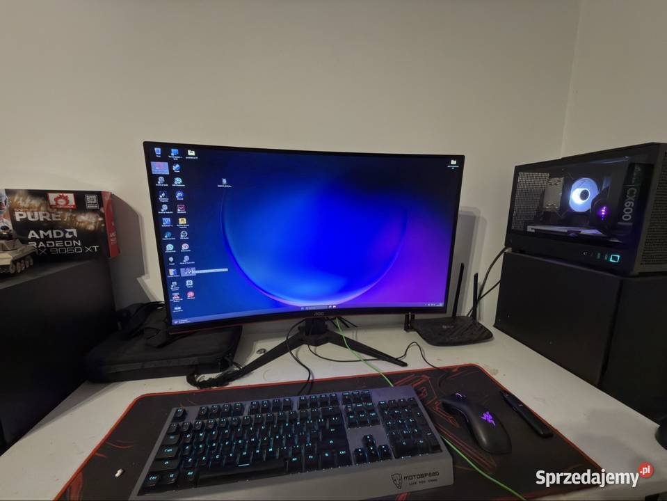 Komputer gamingowy Ryzen 5 RX 9060 XT 16 gb Pozostałe Wadowice
