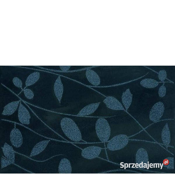 Dekor Hiroe nero Kwiaty 25 x 40 Paradyż aktualne Białogard