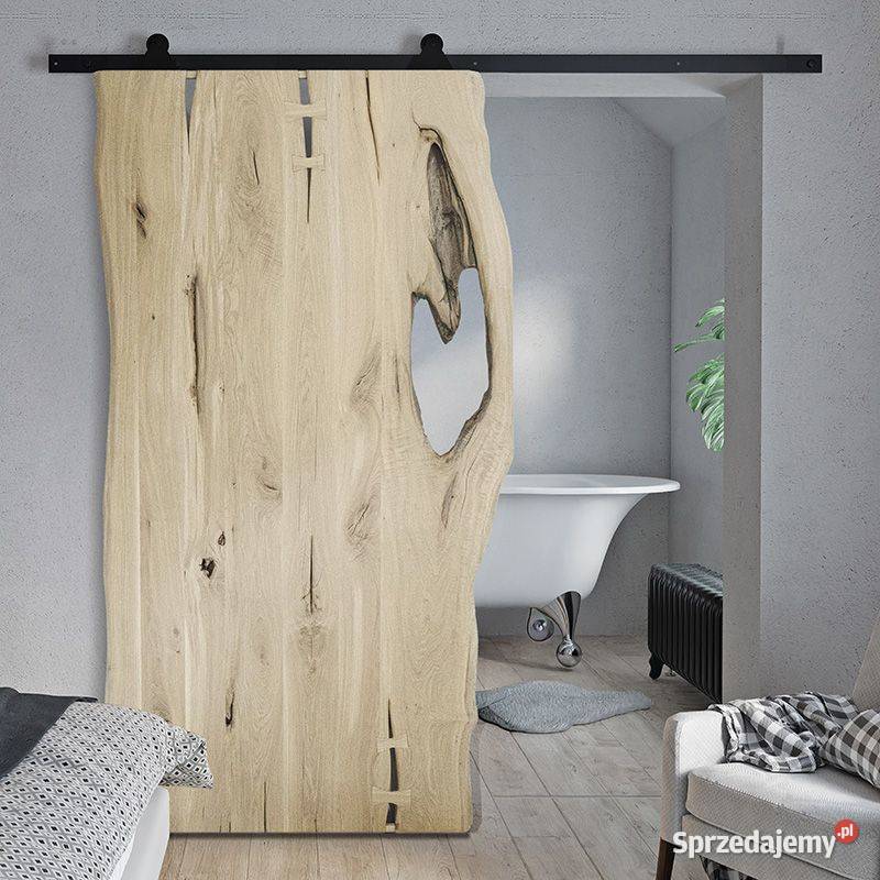 Drzwi przesuwne drewniane dębowe producenta ONE Drzwi wewnętrzne Warszawa sprzedam