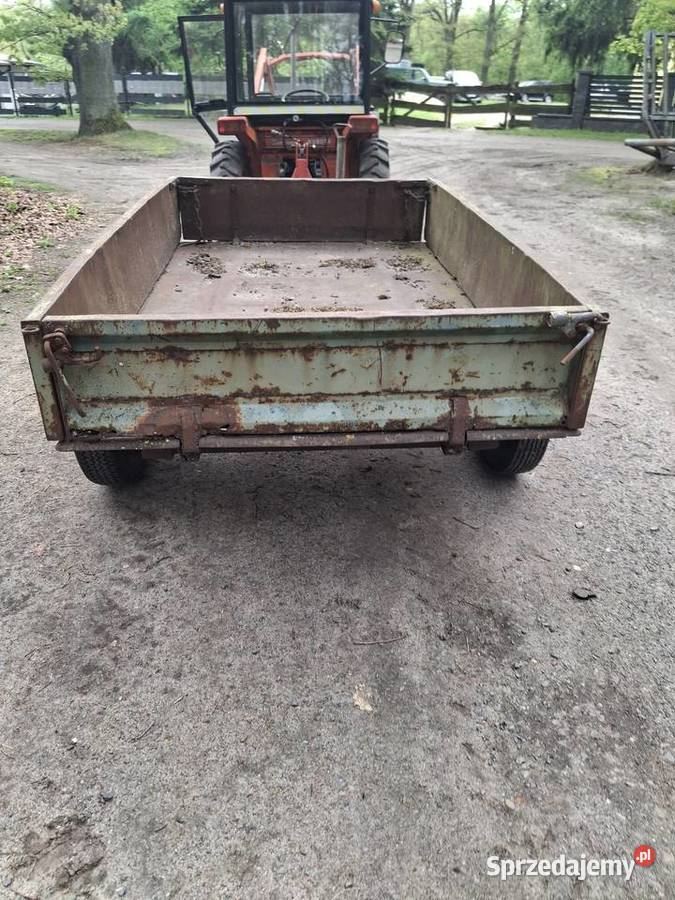 Przyczepka jednoosiowa do traktorka 200x125 lubuskie Krosno Odrzańskie