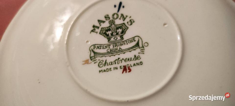 Paterka porcelana Mason s Anglia rzadkość antyk Wrocław