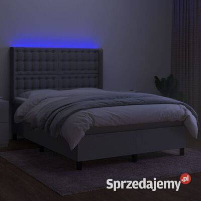 vidaXL Łóżko kontynentalne z materacem Warszawa