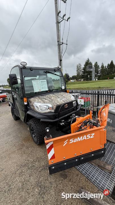Kubota RTV X 1110 PŁUG SAMASZ HILLTIP ZIMA 2026 Gdańsk sprzedam