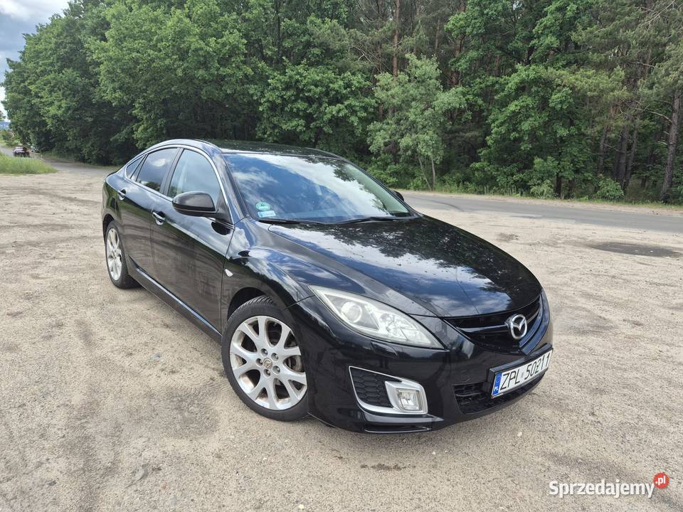 Mazda 6 II 25 170 BOSE przyciemniane szyby Szczecin