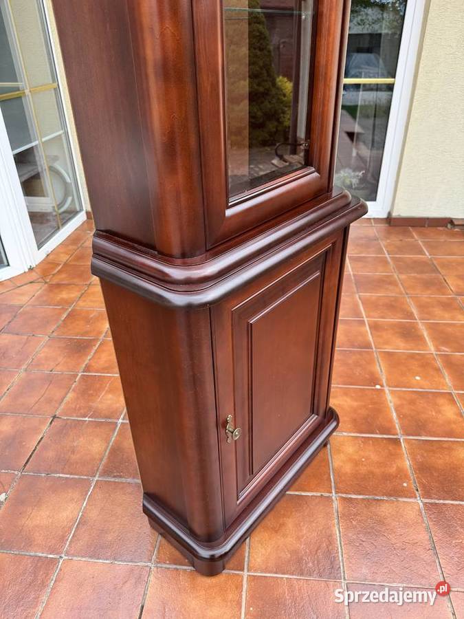 Witryna narożna stylowa pokojowa kredens regał Sulbiny