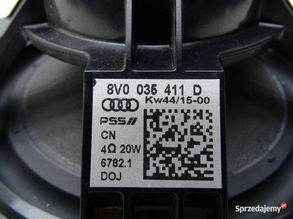 GŁOŚNIK DRZWI TYŁ TYLNY 8V0035411D AUDI A3 8V