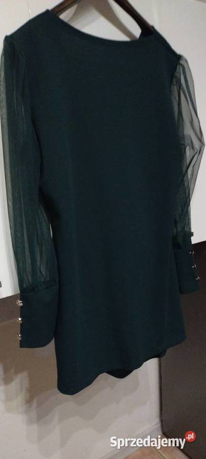 Sukienka w kolorze ciemnozielonym Lublin