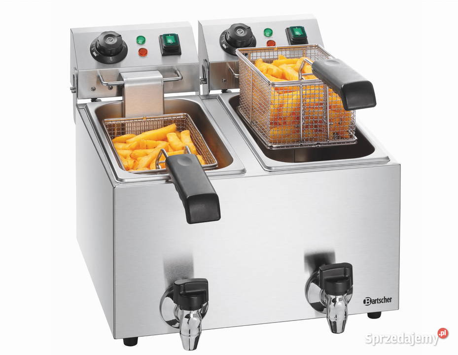 Podwójna frytownica o pojemności 2x4l Snack II śląskie Częstochowa sprzedam