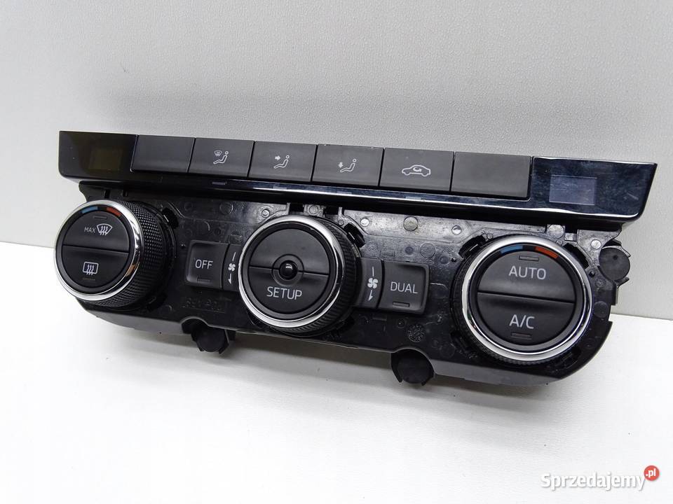 PANEL NAWIEWU KLIMATYZACJI SKODA OCTAVIA III Panele sterowania, przełączniki