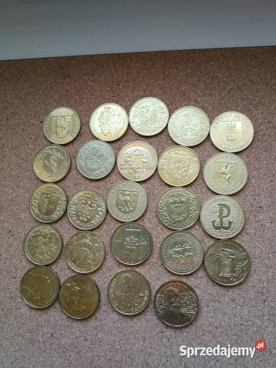 Polska 2 złote 2004 Kompletny rocznik 24 sztuki Numizmatyka