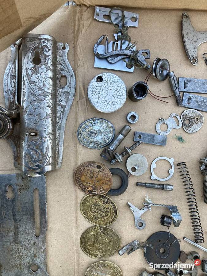 Domowe zabytkowe maszyny do szycia części Piotrków Kujawski