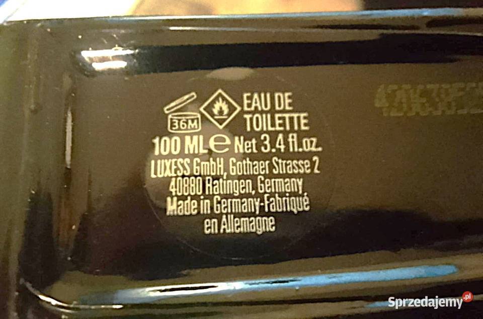 Flakon butelka perfumach BUGATTI Black 100ml Rewal