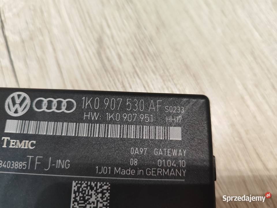 moduł gateway vw golf 6 5k 1k0907530af Układ elektryczny, zapłon Bielsko-Biała