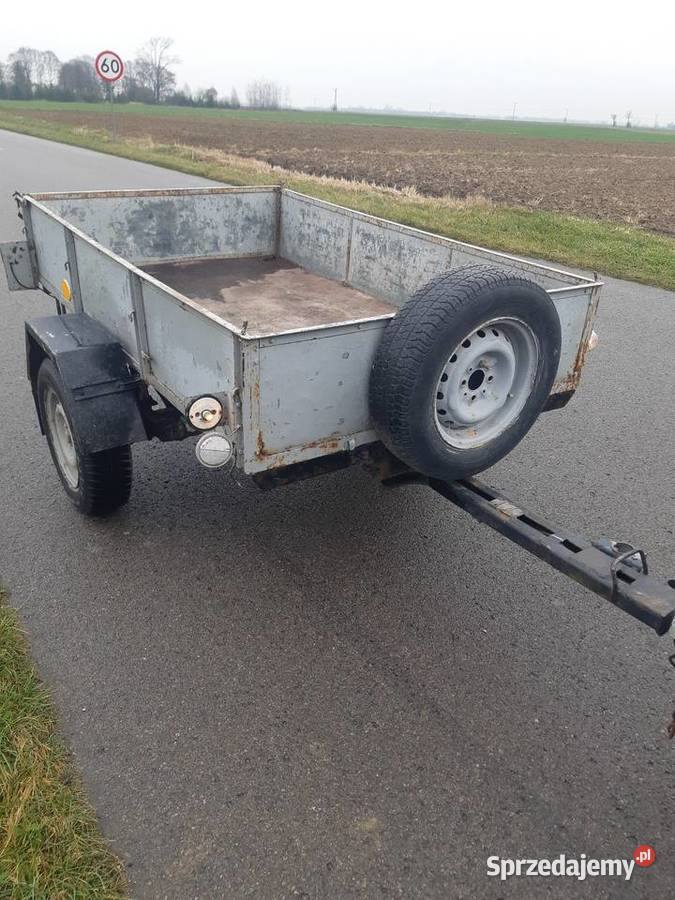 Przyczepka lekka Sam na resorze towarowe Poniatowa sprzedam