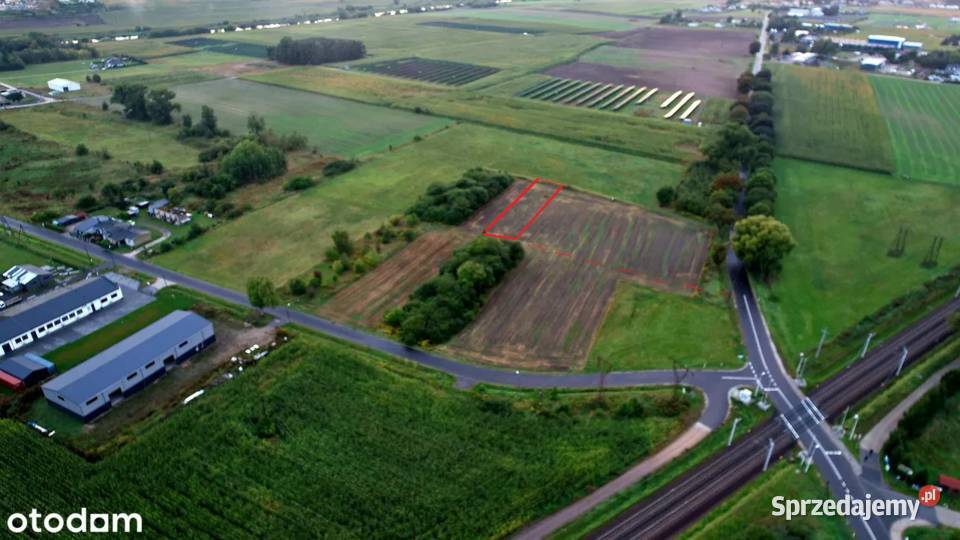 Działka budowlanoinwestycyjna 1900m kw wielkopolskie Wronki
