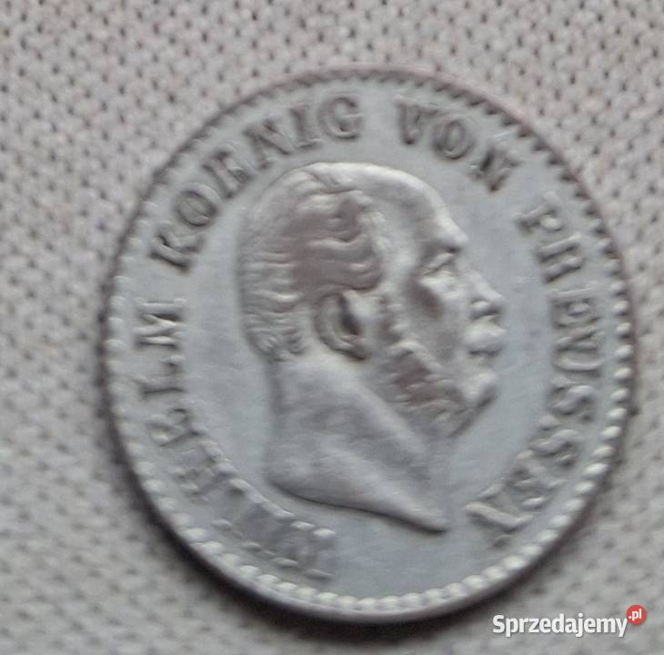 PRUSY12 SILBERGROSZA 1865 r A SREBRO Legionowo