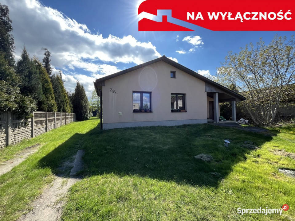 Dom 78 m2 na działce 1600 m2 w Kosowie gm Kowala 1600m2 Kosów sprzedam