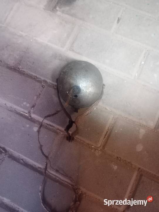 lampa przednia rowerow stara prl starsza