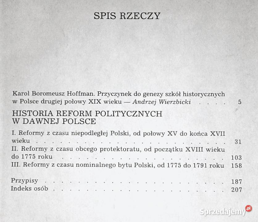Historia reform politycznych w dawnej Polsce Rok wydania 1988 Chełm