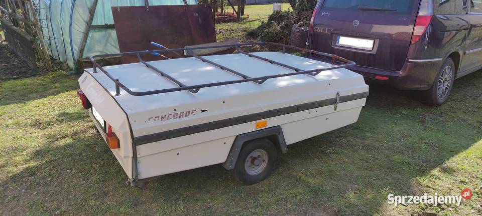 przyczepka przyczepa turystyczna lekka CAMPLET Nędza