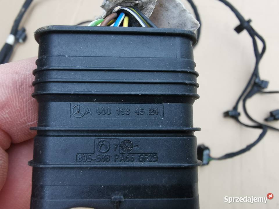 Wiązka instalacja zderzaka pdc w213 6 parków Sieraków