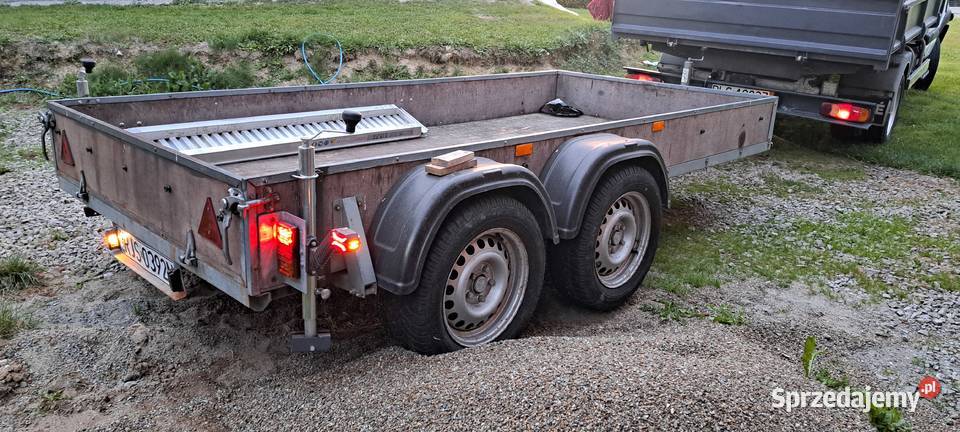 Przyczepka przyczepa cieżarowa dmc2600 Krasna