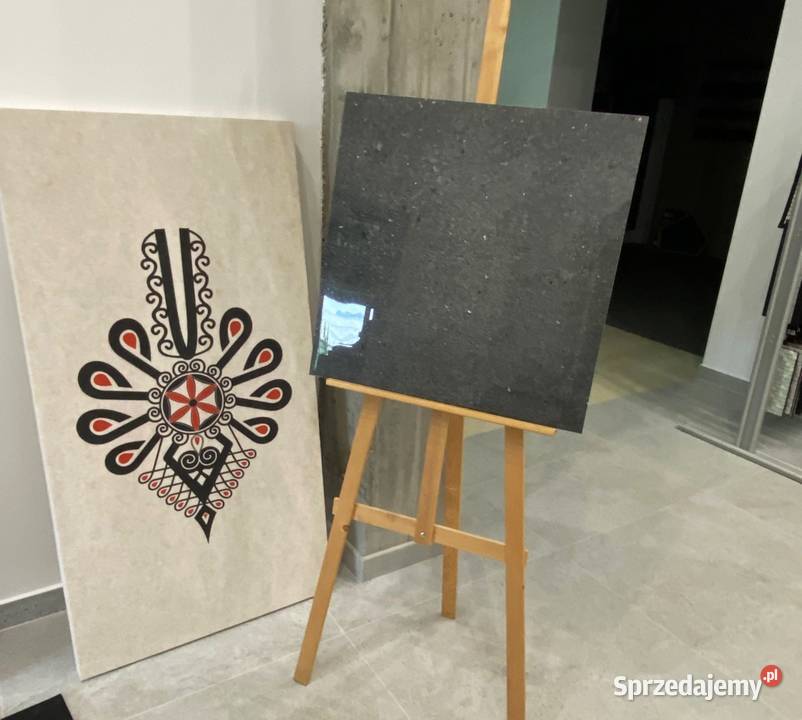 gres poler 60x60 Połysk grafit stone Lotar Zakopane
