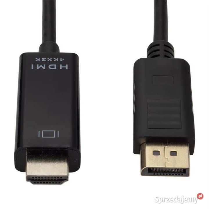 Kabel przewód Display Port do HDMI długość 16m przejściówki Kraków