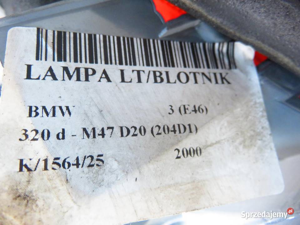 LAMPA LEWA TYLNA BMW 3 E46