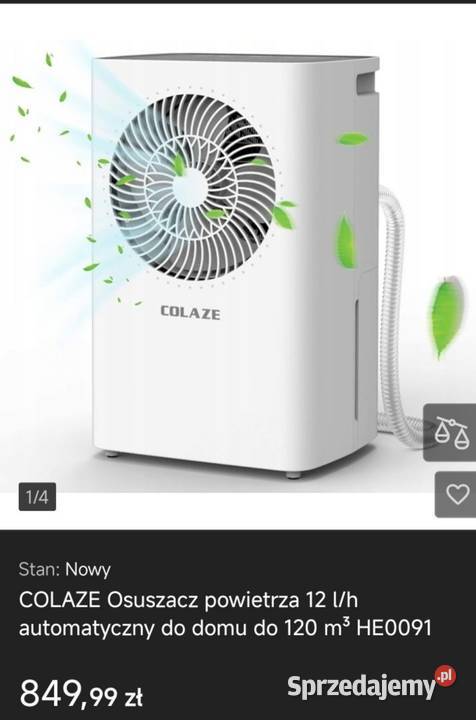 Osuszacz powietrza colaze Nowy lubuskie Żary
