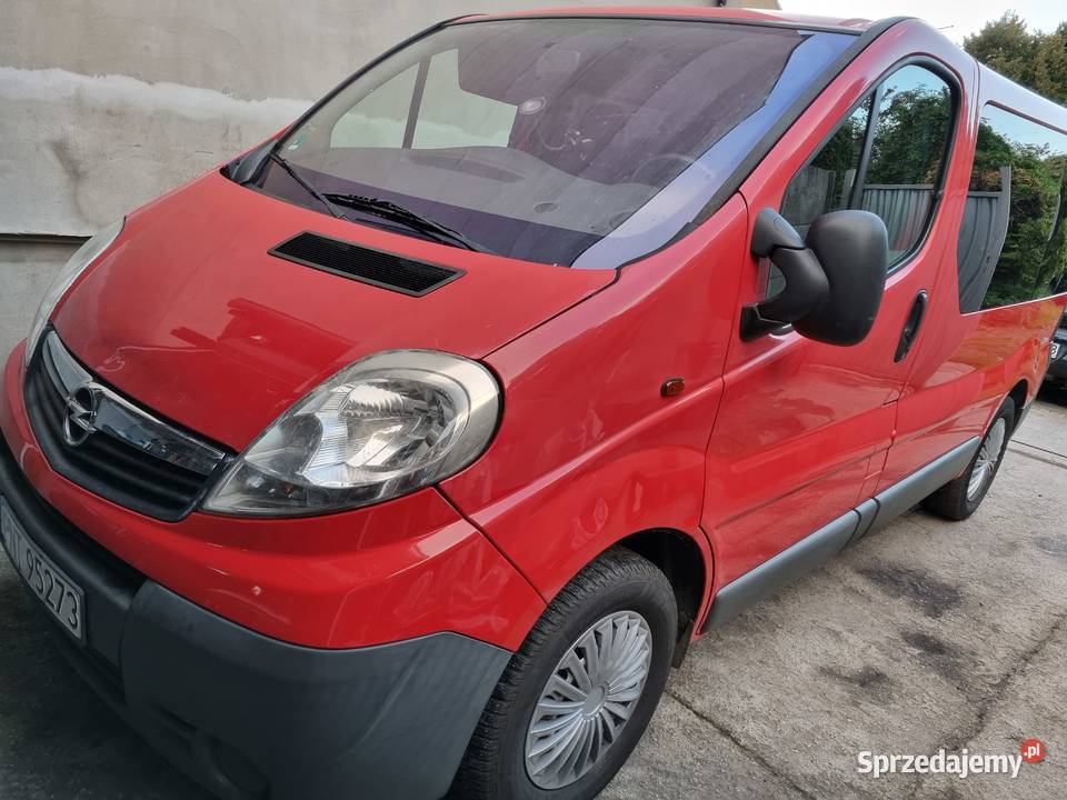 Opel Vivaro 9osobowy 2010 nawigacja Zbąszyń