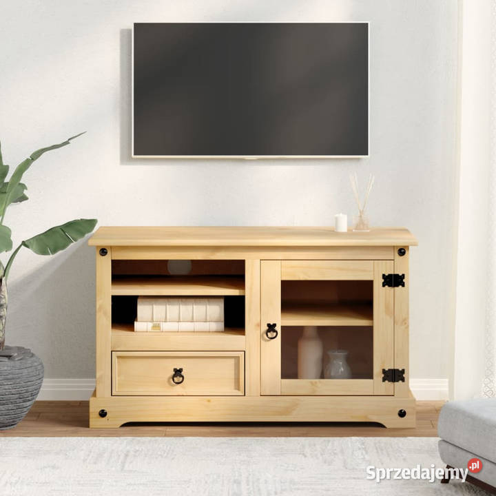 Szafka pod TV Corona 100x45x58 lite drewno mazowieckie Warszawa sprzedam